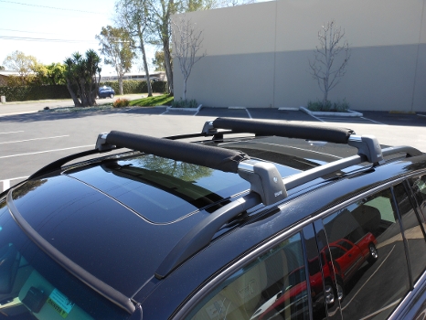 TRUCK RACK PADS MADE USA Vitamin Blue 27" Roof Rack Pads WIDE Non Fade Black 