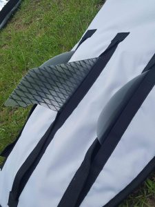 SUP Race Board Bag with Velcro Tri Fin Slots