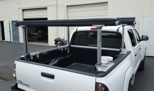thumbnail image 2 of Vitamin Blue 36" Roof Rack Pads – Red Floral – No Logo – Regular Size – Made In USA 2 of 5